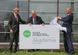Cerimonia di inaugurazione DAW Akademie intitolata a Giorgio Longhi - Vermezzo, 12 aprile 2018